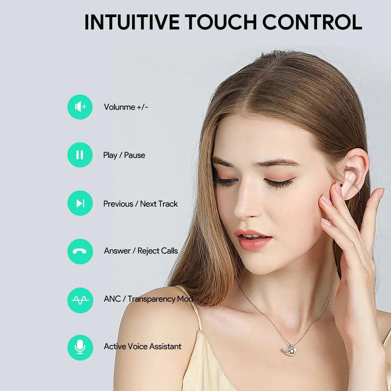 Aukey EP-M1NC True Wireless Earbuds with Active Noise Cancelling