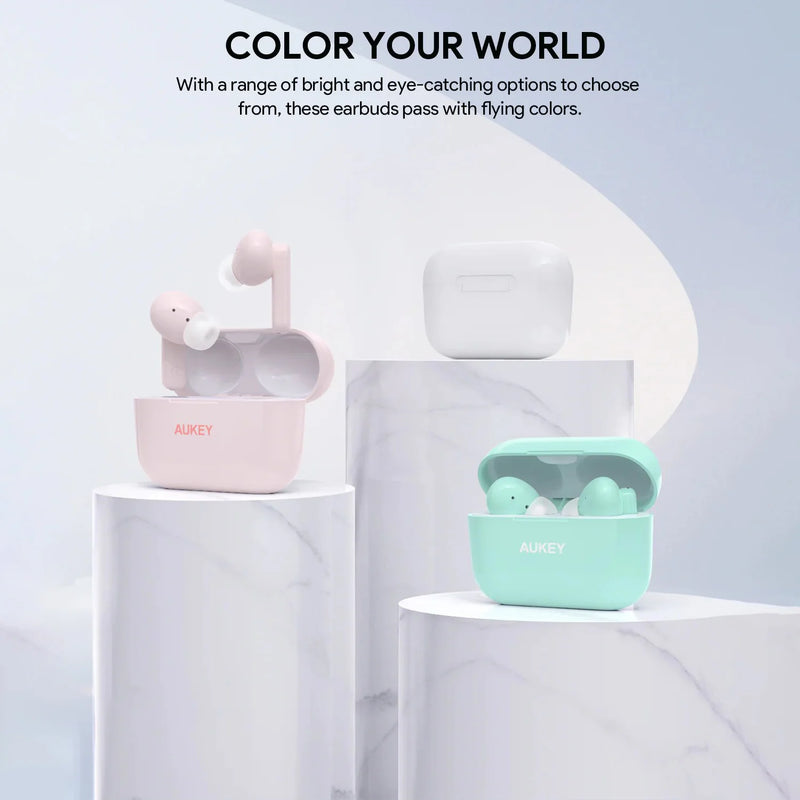 Aukey EP-M1NC True Wireless Earbuds with Active Noise Cancelling