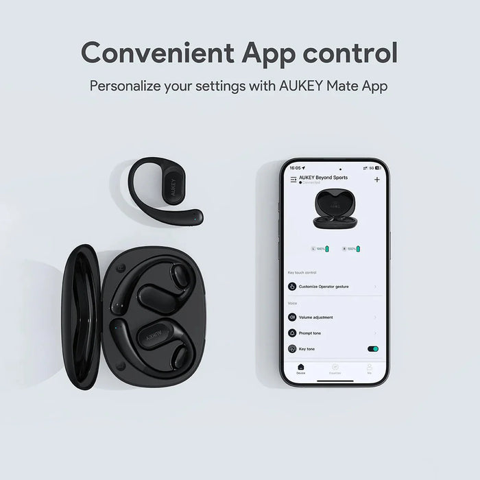 Aukey EP-S1 Open Ear True Wireless Sports Earbuds