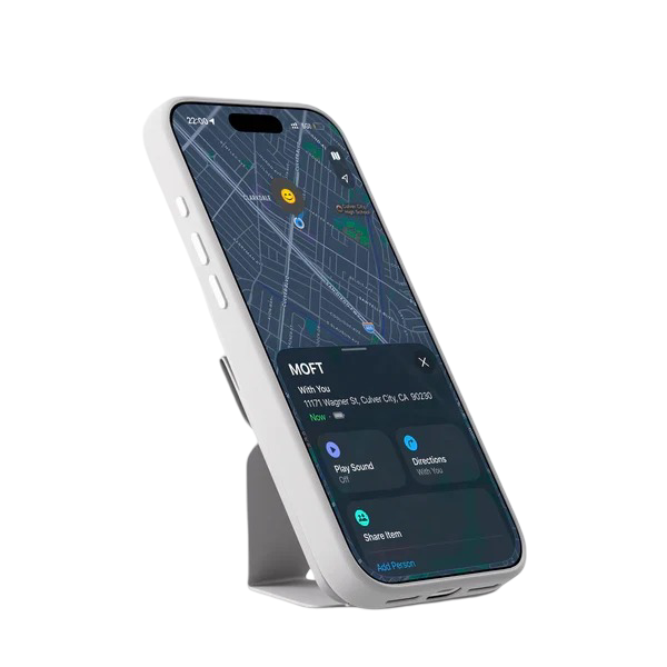 MOFT Trackable Snap-On Phone Stand & Wallet with Find My Locator (iOS only)