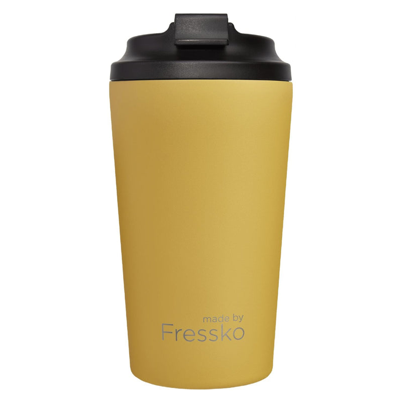 Made By Fressko Grande Insulated Stainless Steel Cup (16oz) - Canary