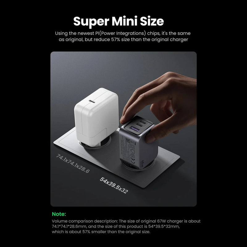 UGREEN Nexode Pro 65W GaN PD Fast Charger (UK Plug)