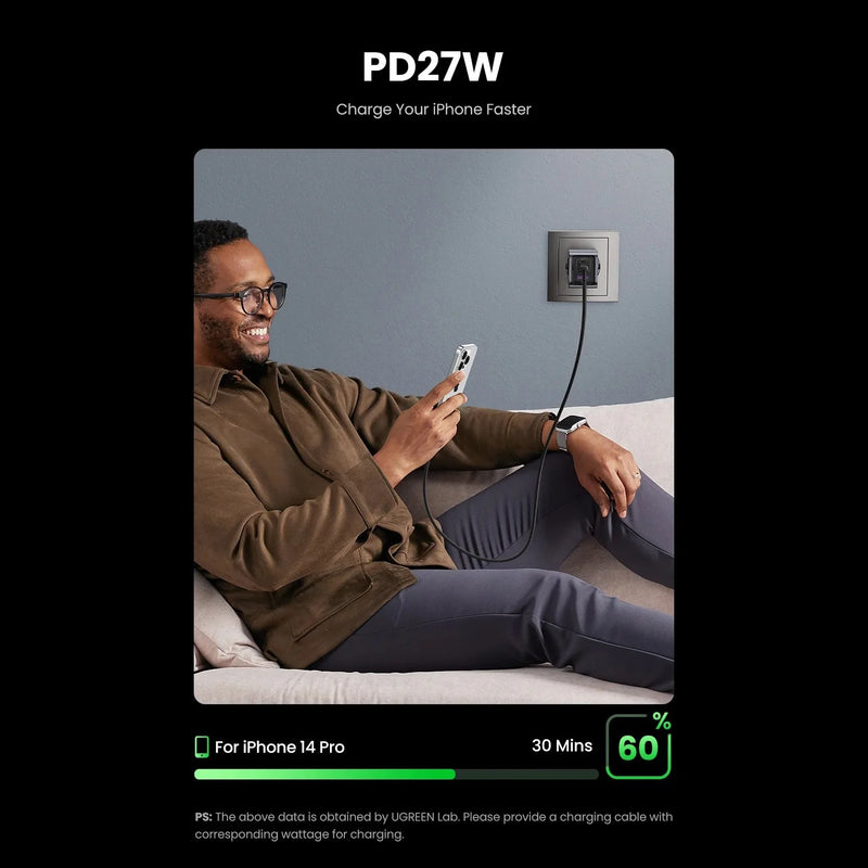 UGREEN Nexode Pro 65W GaN PD Fast Charger (UK Plug)