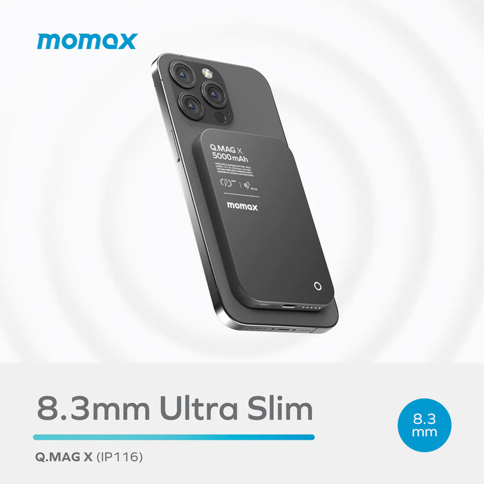 Momax Q.Mag 5,000mAh Wireless Powerbank