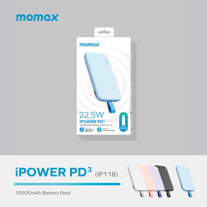Momax iPower PD3 10,000mAh Powerbank