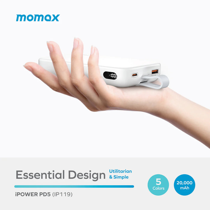 Momax iPower PD5 20,000mAh Powerbank