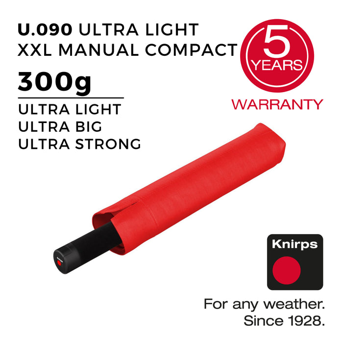Knirps LARGE Ultralight Manual Umbrella (Only 300g)