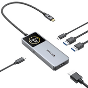 Mazer InfiniteHub Ai USB C Hub 5-In-1 with Smart Display
