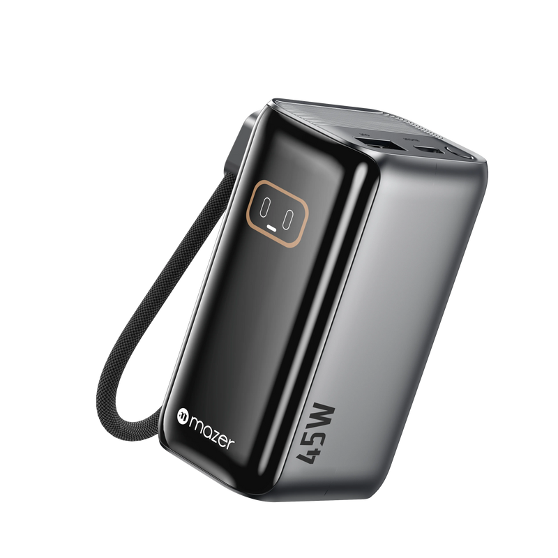 Mazer PowerCharge Link R 10,000mAh PD45W Power Bank (CCC Approved)