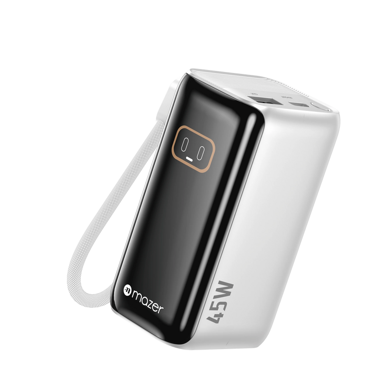 Mazer PowerCharge Link R 10,000mAh PD45W Power Bank (CCC Approved)