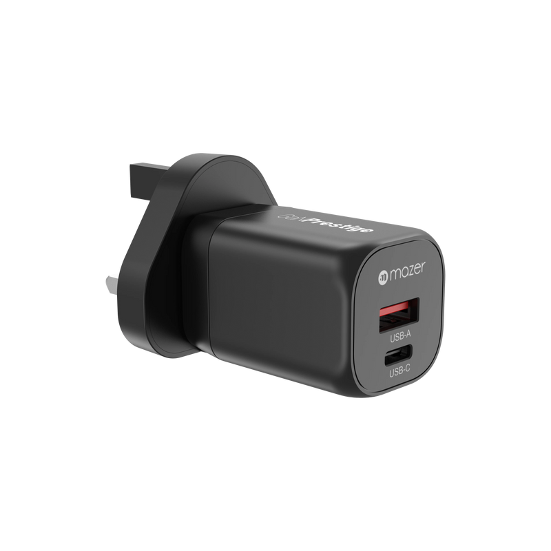 Mazer GaNPrestige 35W GaN Wall Charger (EU + AU + UK Pin)