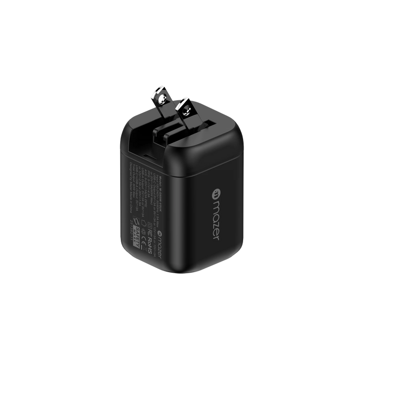 Mazer PrestigeGaN 60W Max GaN Wall Charger (2 Ports)