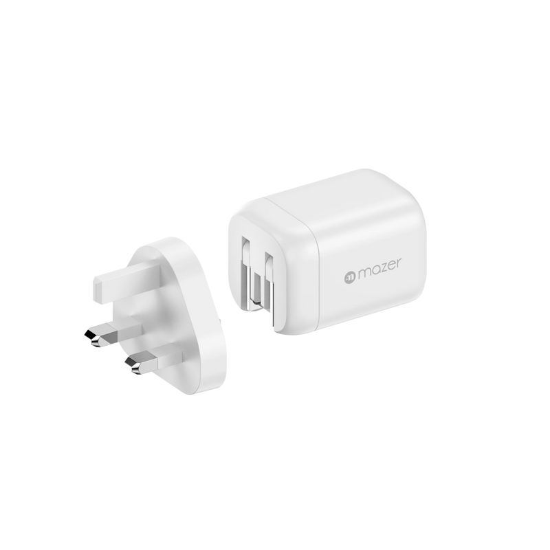 Mazer PrestigeGaN 60W Max GaN Wall Charger (2 Ports)