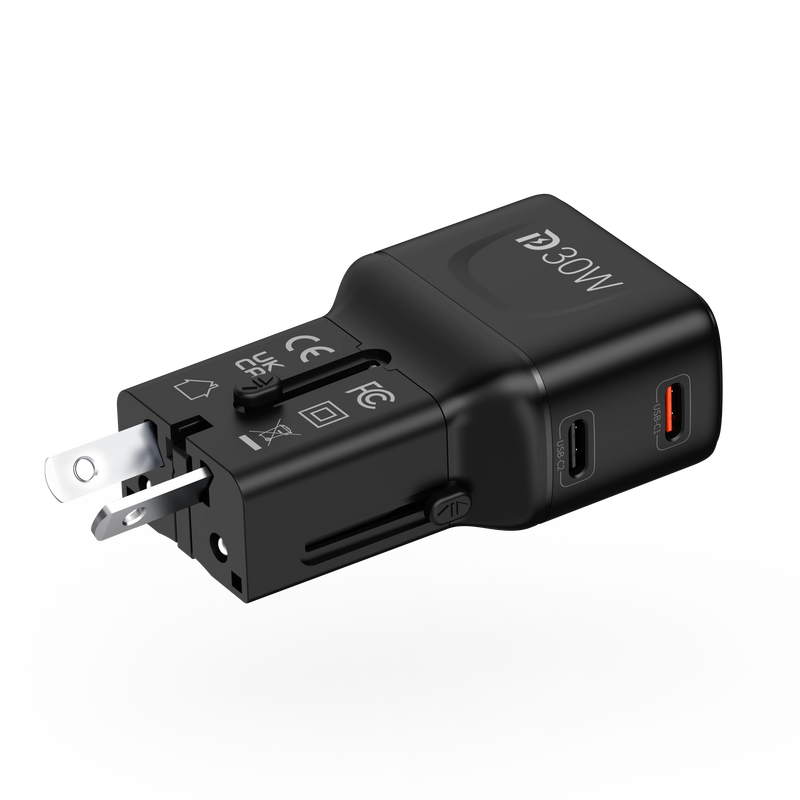 Mazer InfiniteTravel Pocket 30W Universal Travel Charger