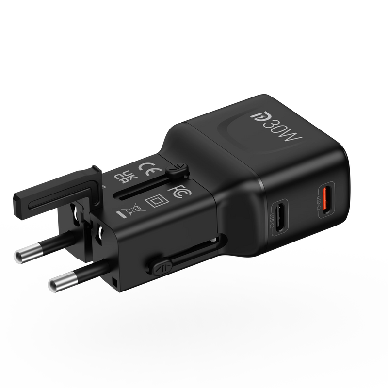 Mazer InfiniteTravel Pocket 30W Universal Travel Charger