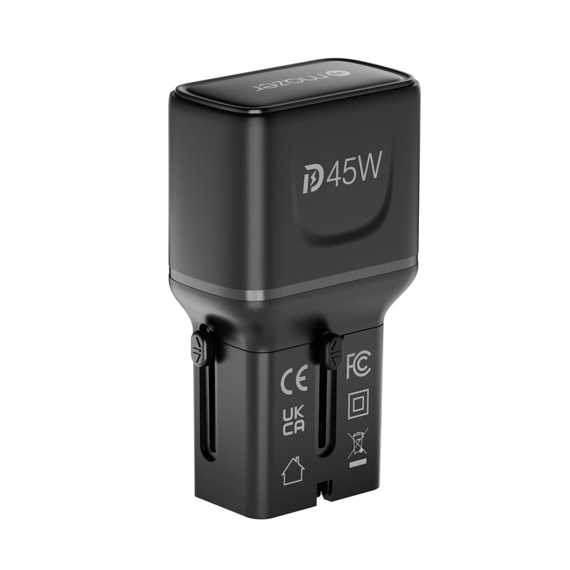 Mazer InfiniteTravel Pocket 45W Universal Travel Charger