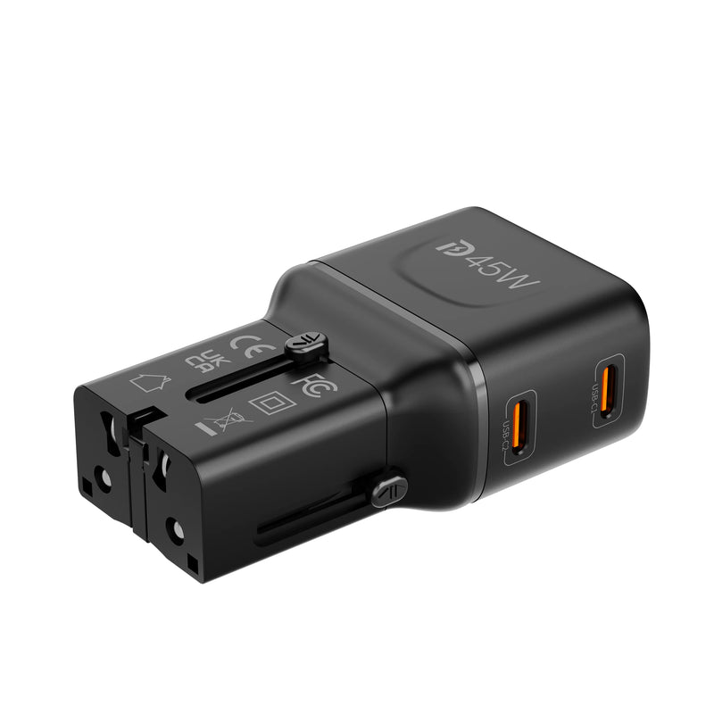 Mazer InfiniteTravel Pocket 45W Universal Travel Charger