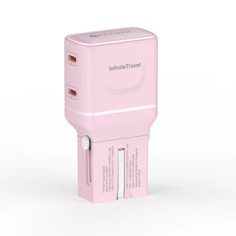 Mazer InfiniteTravel Pocket 65W Universal Travel Charger