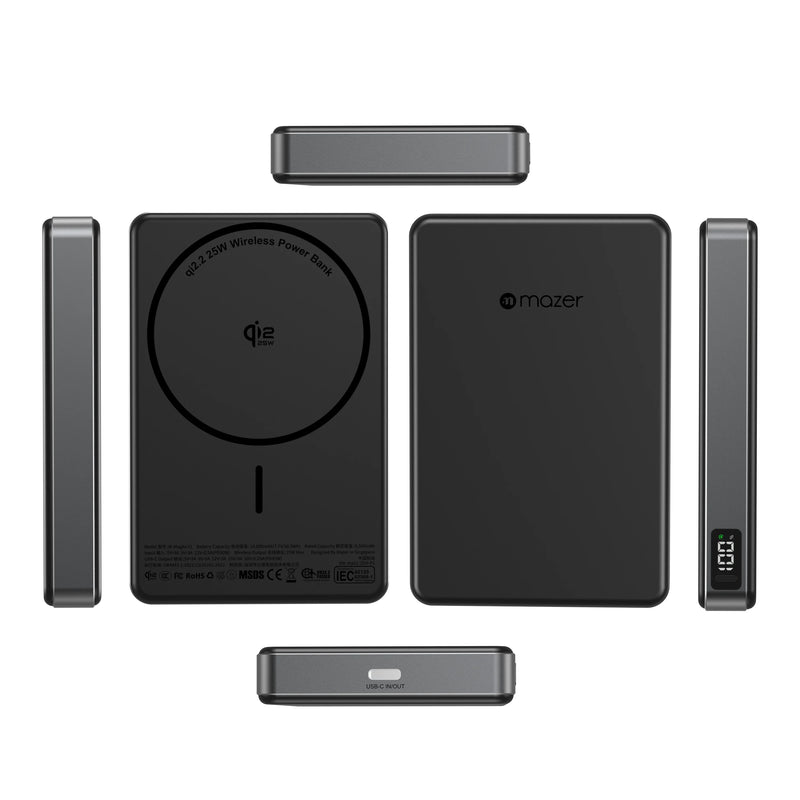 Mazer MagAir31 10,000mAh Magnetic Wireless Power Bank (CCC Approved)