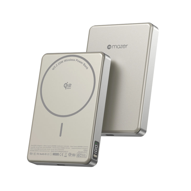 Mazer MagAir31 10,000mAh Magnetic Wireless Power Bank (CCC Approved)