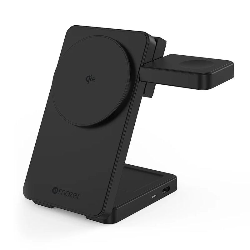 Mazer MagFold8 25W 3-in-1 Wireless Charger