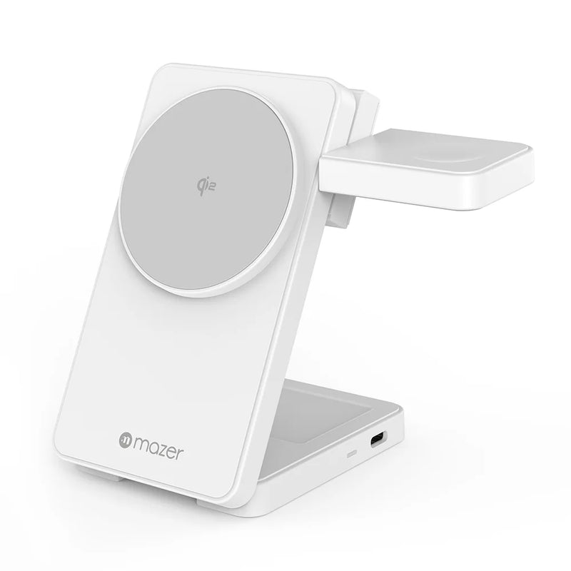Mazer MagFold8 25W 3-in-1 Wireless Charger