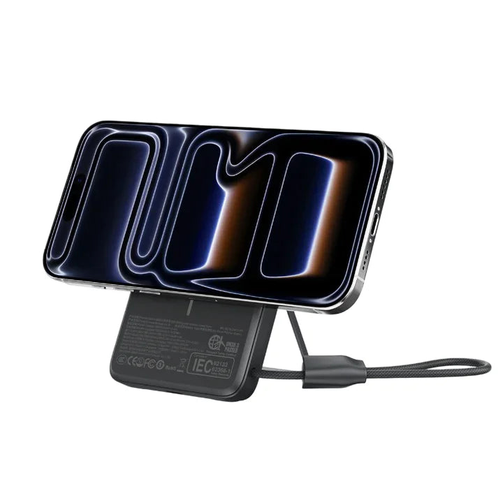 Mazer MagLink19 10,000mAh Magnetic Wireless Powerbank with Apple Watch Charging (CCC Approved)