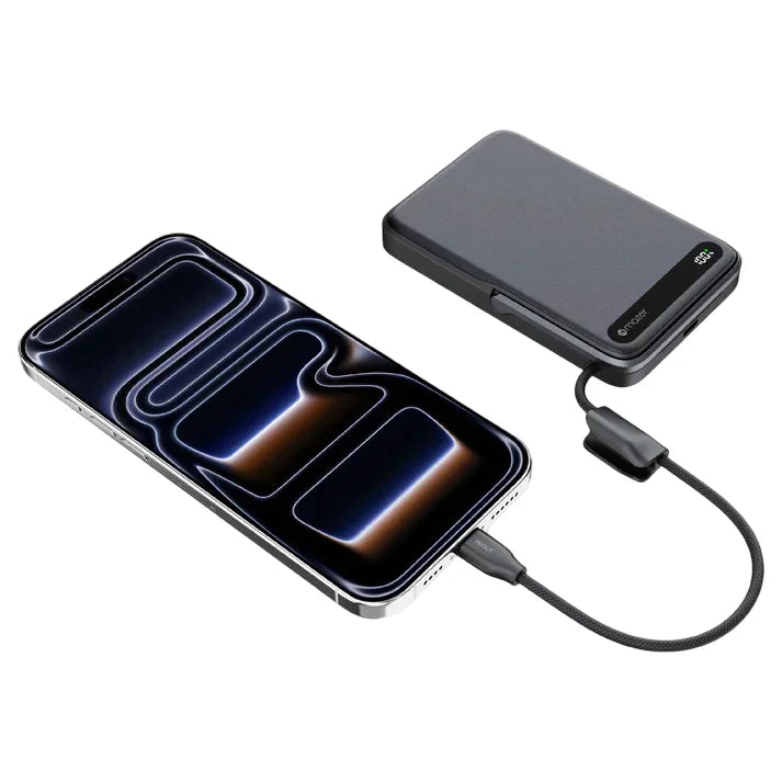 Mazer MagLink19 10,000mAh Magnetic Wireless Powerbank with Apple Watch Charging (CCC Approved)