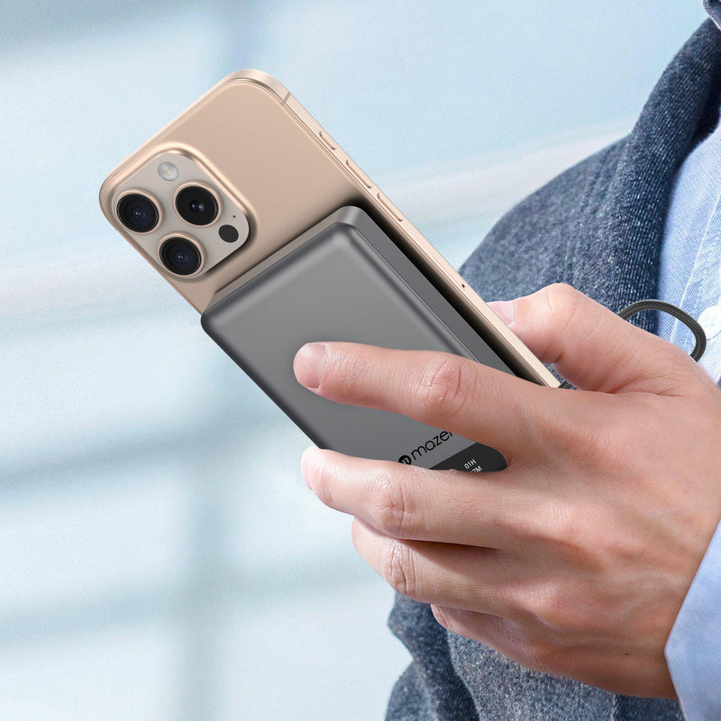 Mazer MagLink70 10,000mAh Magnetic Wireless Power Bank (CCC Approved)