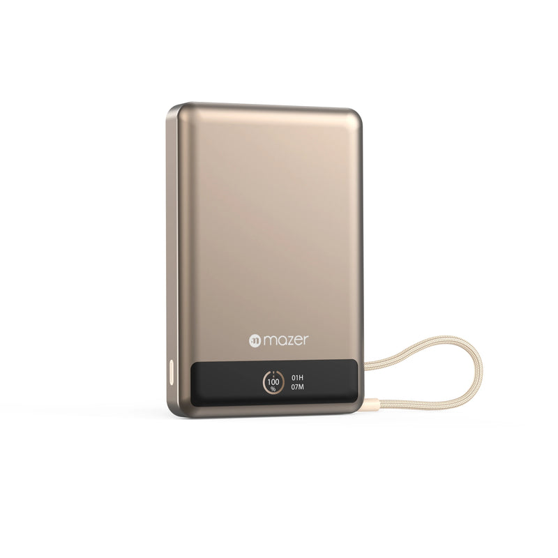 Mazer MagLink70 10,000mAh Magnetic Wireless Power Bank (CCC Approved)