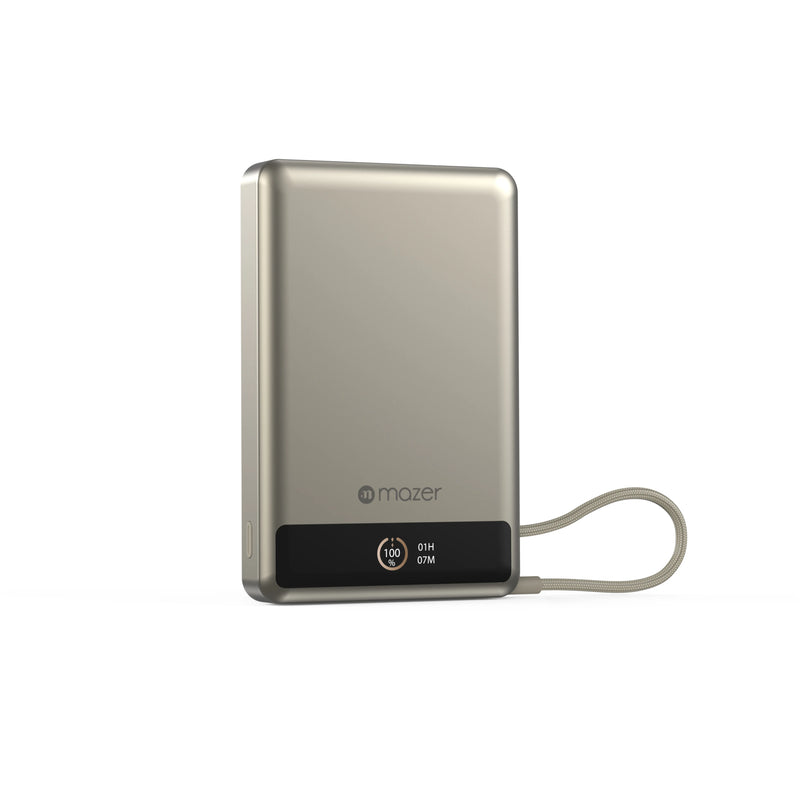 Mazer MagLink70 10,000mAh Magnetic Wireless Power Bank (CCC Approved)