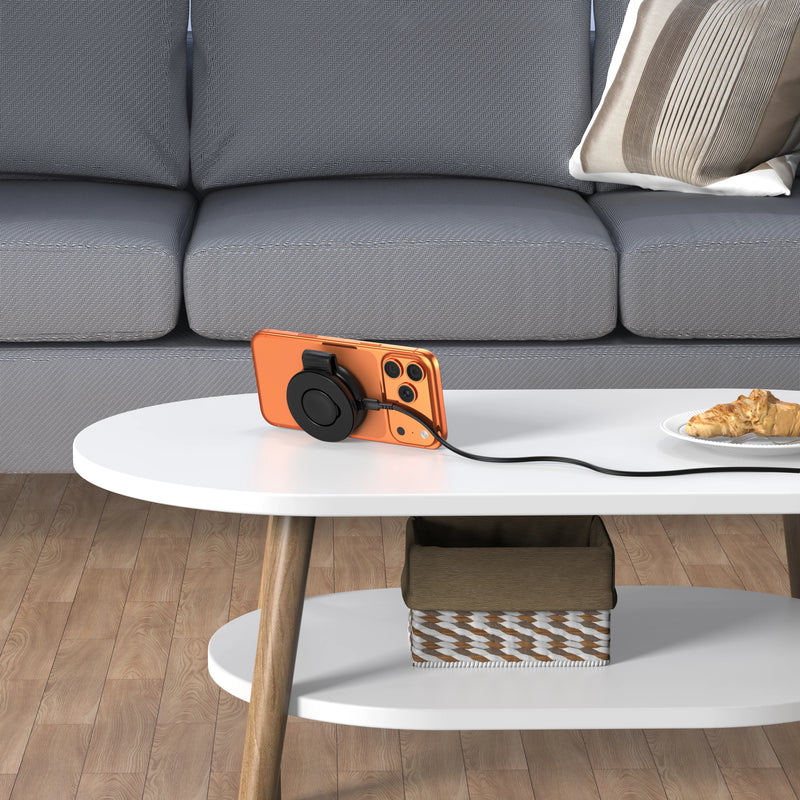 Mazer MagPad Duo2 Qi2.2 Certified 25W 2-in-1 Foldable Wireless Charging Pad
