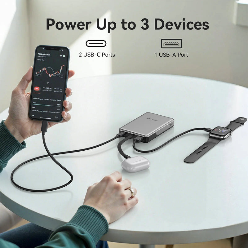 Mazer PowerCharge Link 10,000mAh PD35W Power Bank (CCC Approved)