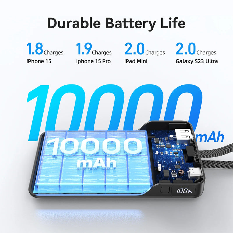 Mazer PowerCharge Link 10,000mAh PD35W Power Bank (CCC Approved)