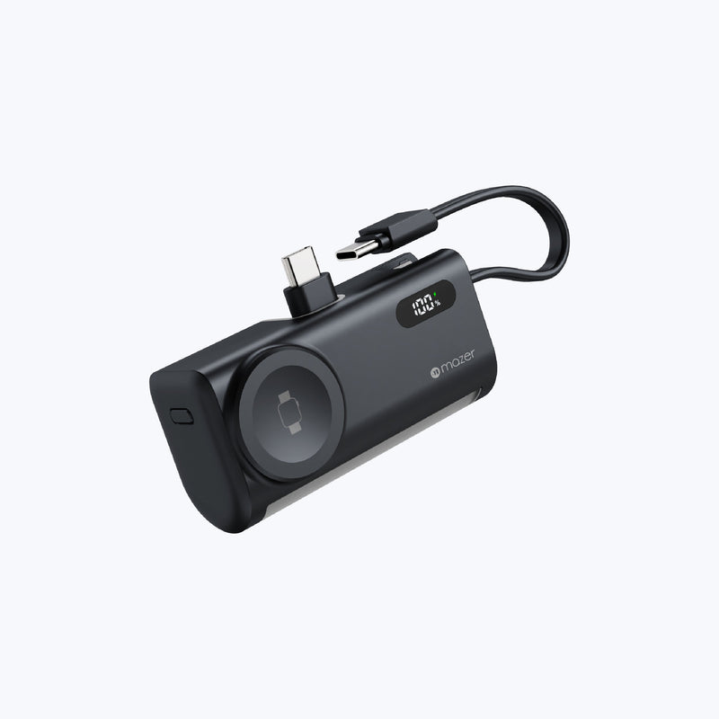 Mazer PowerCharge Pocket 2 PD20W Power Bank with Apple Watch Charging (5,000mAh) (CCC✅)