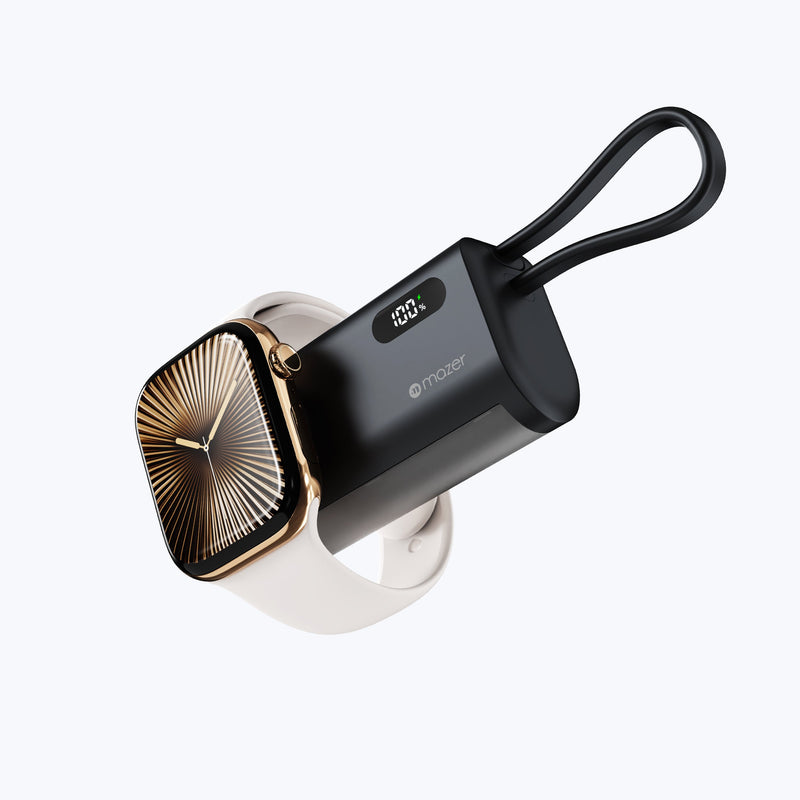 Mazer PowerCharge Pocket 2 PD20W Power Bank with Apple Watch Charging (5,000mAh) (CCC✅)