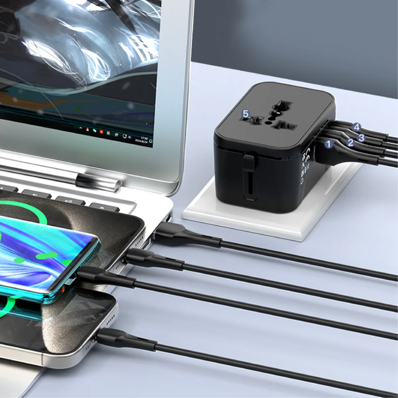 【Hinokii】Voyager 1 Universal Travel Adaptor