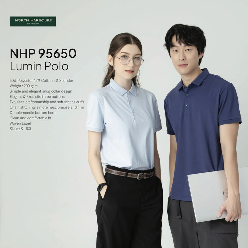 North Harbour Lumin Premium Polo