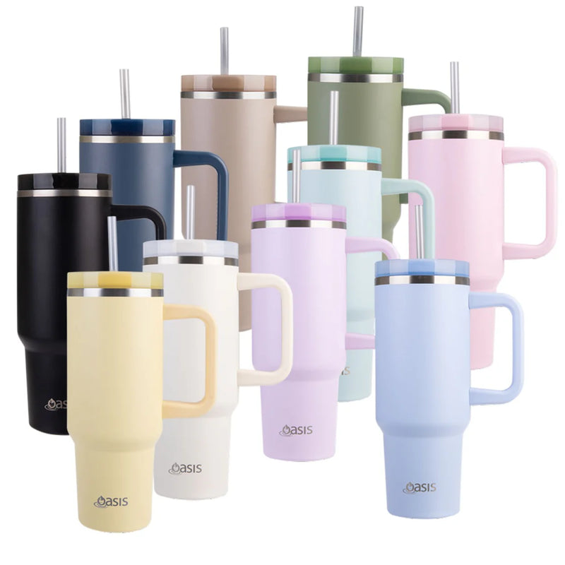 Oasis Stainless Steel Insulated Commuter Travel Tumbler (1.2L)