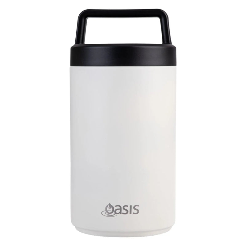 Oasis Stainless Steel Insulated Food Flask with Handle (700ml)