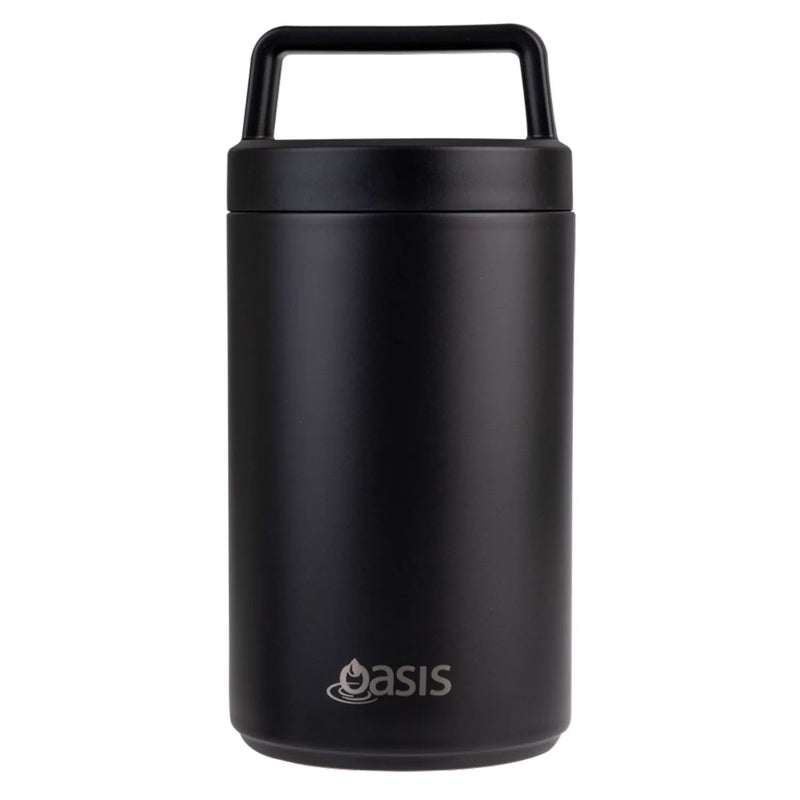 Oasis Stainless Steel Insulated Food Flask with Handle (700ml)