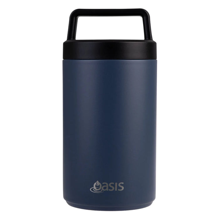 Oasis Stainless Steel Insulated Food Flask with Handle (700ml)
