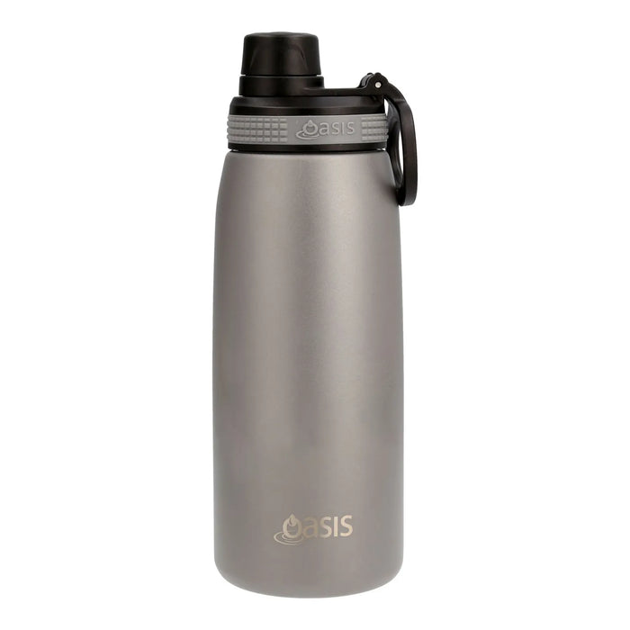 Oasis Stainless Steel Insulated Sports Water Bottle with Screw Cap (780ml)