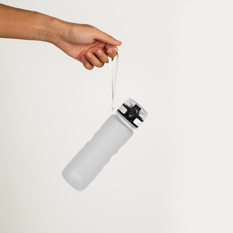 Oasis Tritan Sports Bottle With Handle Strap - 750ml - White