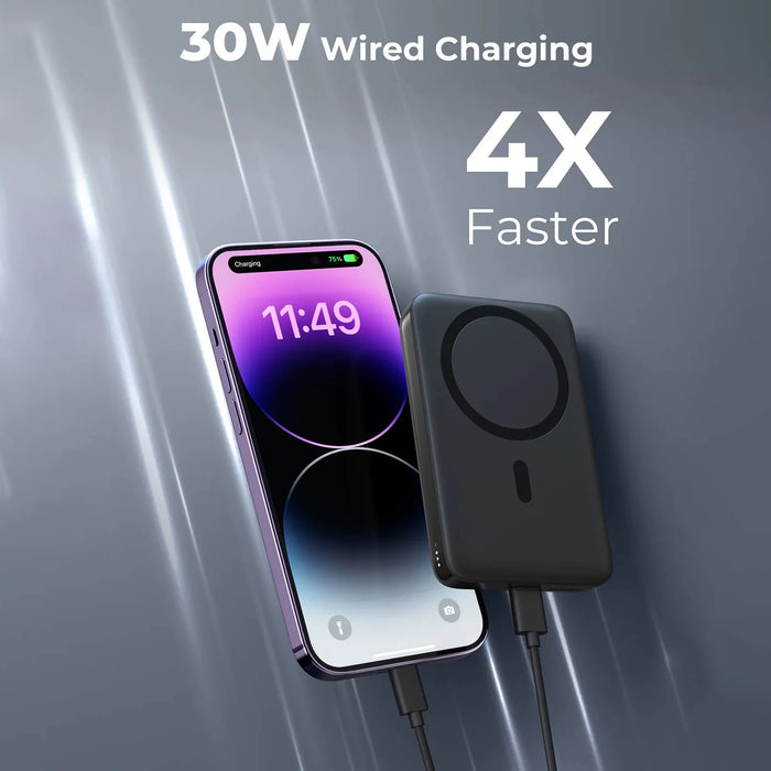 Aukey 10,00mAh Magnetic【Wireless】Charging Power Bank