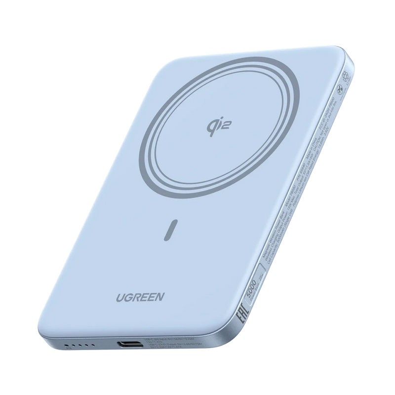 UGREEN Ultra Slim 15W Magnetic Wireless Power Bank (5,000mAh)