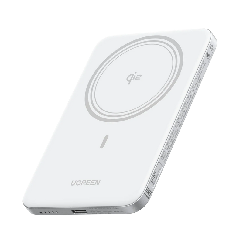 UGREEN Ultra Slim 15W Magnetic Wireless Power Bank (5,000mAh)