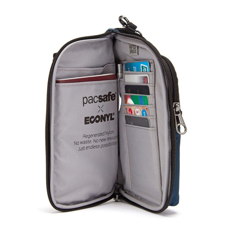 Pacsafe Daysafe Econyl Anti-Theft Tech Crossbody - Econyl Black