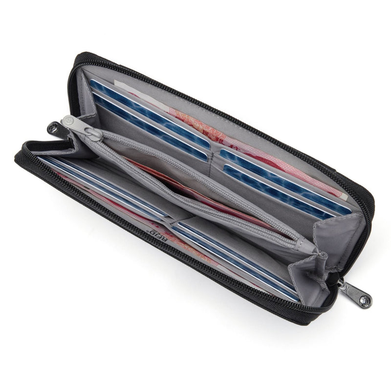 Pacsafe RFIDsafe Continental Wallet - Jet Black