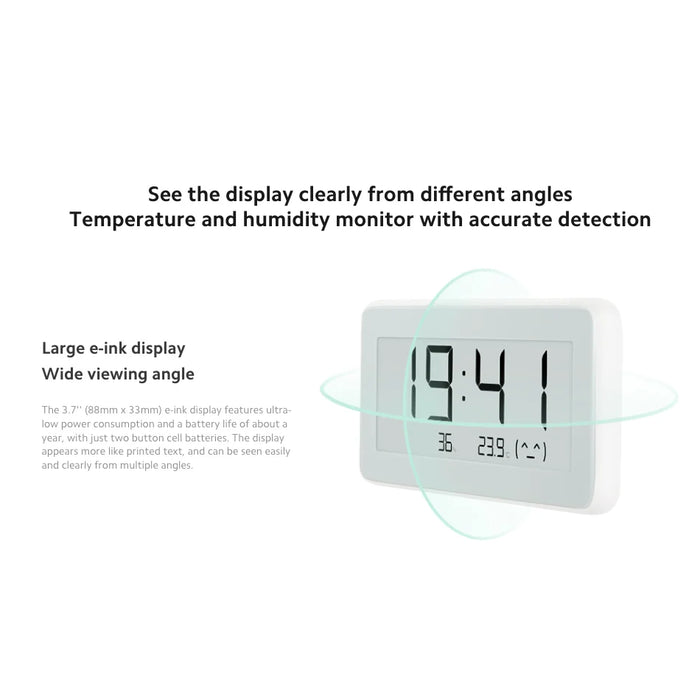 Xiaomi Temperature and Humidity Monitor Clock (Pro Edition)